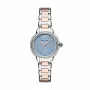 ARMANI Damenuhr AR11597 32mm Edelstahl Silbernes Zifferblatt Mesh-Armband