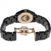 ARMANI Damenuhr AR1412 Quarz-Chronograph 35mm Schwarz Keramik