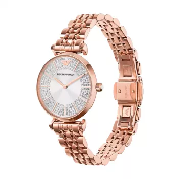 ARMANI Damenuhr AR11446 32mm Roségold Edelstahl