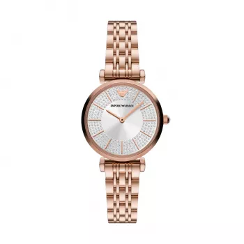 ARMANI Damenuhr AR11446 32mm Roségold Edelstahl