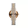 ARMANI Damenuhr AR1725 Gianni T-Bar 32mm Edelstahl Silber