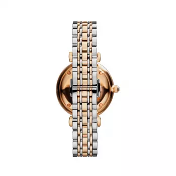 ARMANI Damenuhr AR1725 Gianni T-Bar 32mm Edelstahl Silber