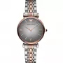 ARMANI Damenuhr AR1725 Gianni T-Bar 32mm Edelstahl Silber