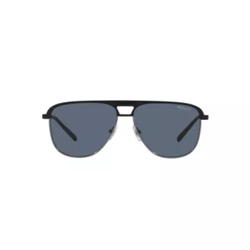 ARNETTE AN3082-733-55 Herren Rechteck-Sonnenbrille Matt Schwarz Grau 57mm