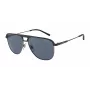 ARNETTE AN3082-733-55 Herren Rechteck-Sonnenbrille Matt Schwarz Grau 57mm