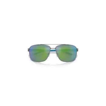 ARNETTE AN3089-745-8N Herren Rechteck-Sonnenbrille Matt Schwarz Dunkelgrau 65mm