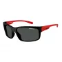 ARNETTE AN4242-275887 Herren-Sonnenbrille, Matt-Schwarzer Rahmen, Graue Gläser, 62 mm