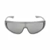ARNETTE AN4264 Unisex Sonnenbrille Matt Schwarz Gestell Dunkelgrau Versilbert Spiegelglas 135mm