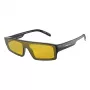 ARNETTE AN4268-41AN34 Herren Rechteck-Sonnenbrille Matt Schwarz 55/18/140 mm