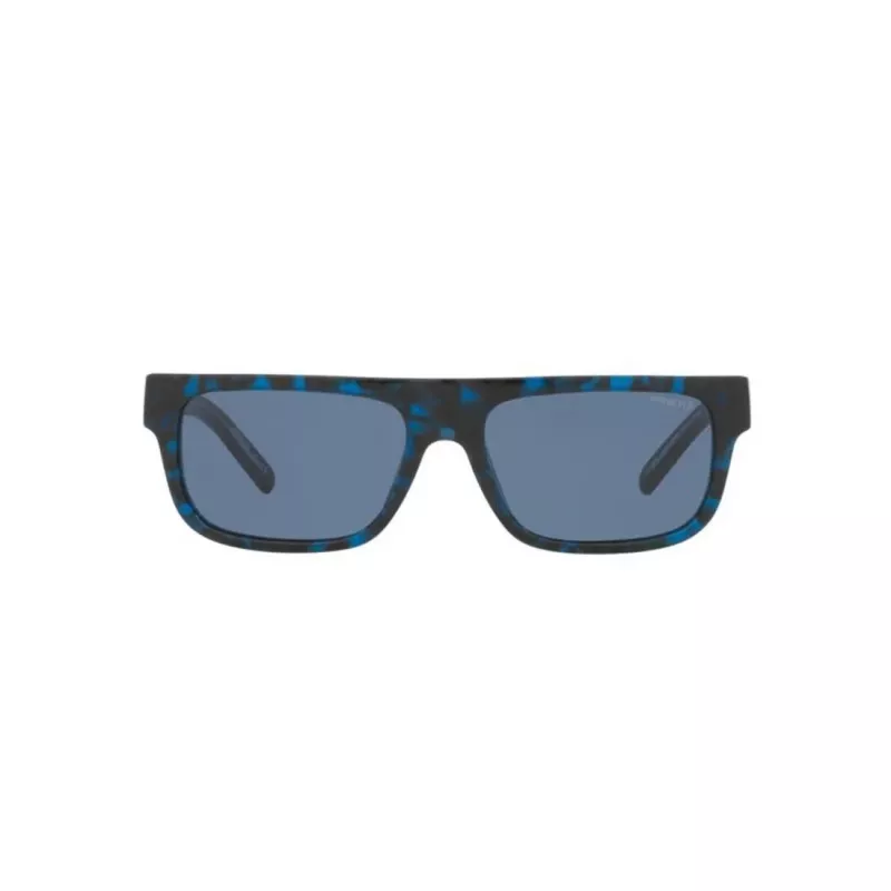 ARNETTE AN4278-120280 Herren-Sonnenbrille, matt-schwarzer Rahmen, graue Gläser, 55 mm