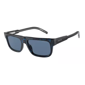 ARNETTE AN4278-120280 Herren-Sonnenbrille, matt-schwarzer Rahmen, graue Gläser, 55 mm