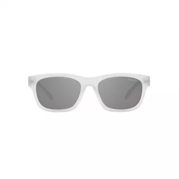 ARNETTE AN4284-27616G Herren Rechteck-Sonnenbrille Matt Schwarz Grau Verspiegelt 54/18/145 mm