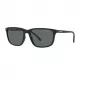 Arnette AN4288 275/88 Rechteck-Sonnenbrille, matter transparenter grauer Rahmen, graue Spiegelgläser, 58-18-145 mm