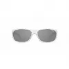 ARNETTE AN4290-27556G Herren-Sonnenbrille, Matt Schwarz Rahmen, Graue Spiegelgläser, 63 mm