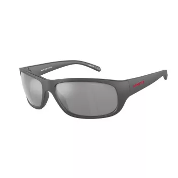 ARNETTE AN4290-28706G Herren Rechteck-Sonnenbrille Matt Schwarz Grau