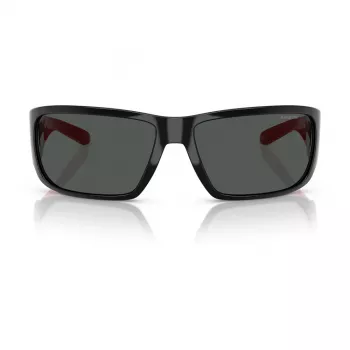 ARNETTE AN4297-275387 Herren-Sonnenbrille, Matt-Schwarzer Rahmen, Graue Spiegelgläser, 64/16/125 mm