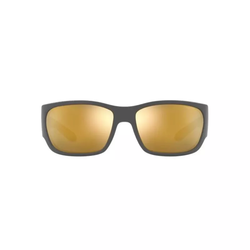 ARNETTE AN4324-28775A Unisex Sonnenbrille, Matt Schwarzer Rahmen, Graue Gläser, 61 mm