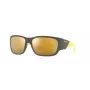 ARNETTE AN4324-28775A Unisex Sonnenbrille, Matt Schwarzer Rahmen, Graue Gläser, 61 mm