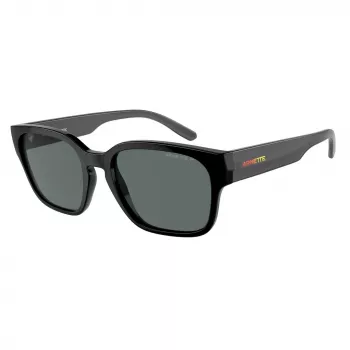 ARNETTE AN4325-291081 Herren Polarized Sonnenbrille, Matt Schwarzer Rahmen, Graue Gläser, 53/21/145 mm