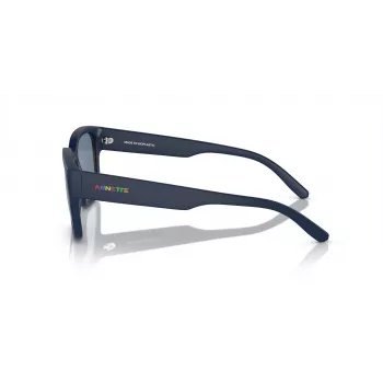 ARNETTE AN432527592V5 Unisex Sonnenbrille - Matt Schwarzer Rahmen, Dunkelgraue Polarisierte Gläser, 54/19/145 mm