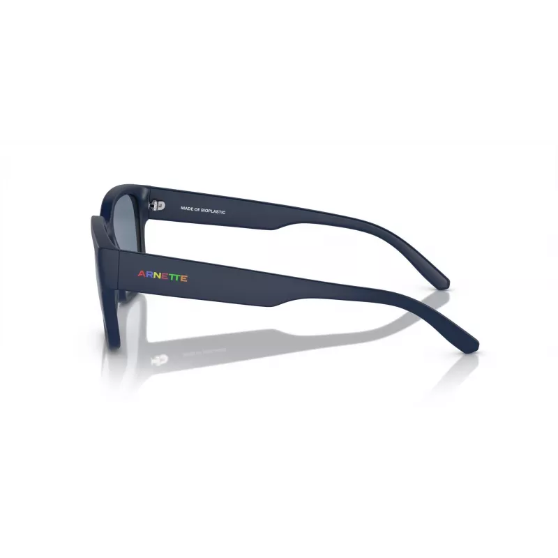 ARNETTE AN432527592V5 Unisex Sonnenbrille - Matt Schwarzer Rahmen, Dunkelgraue Polarisierte Gläser, 54/19/145 mm