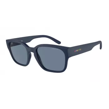 ARNETTE AN432527592V5 Unisex Sonnenbrille - Matt Schwarzer Rahmen, Dunkelgraue Polarisierte Gläser, 54/19/145 mm