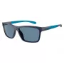 ARNETTE AN4328U27622V Herren-Sonnenbrille Matt Schwarz Dunkelgrau Silber verspiegelt 58mm