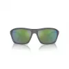 ARNETTE AN4329-28538N Unisex-Sonnenbrille, rechteckig, matter schwarzer Rahmen, dunkelgraue Gläser, 63/17/130 mm