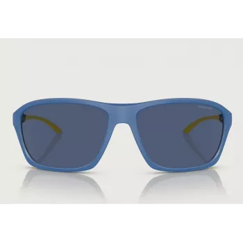ARNETTE AN4329-290280 Herren Rechteckige Polarisierte Sonnenbrille Matt Schwarz/Grau 63mm