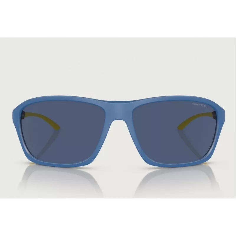 ARNETTE AN4329-290280 Herren Rechteckige Polarisierte Sonnenbrille Matt Schwarz/Grau 63mm