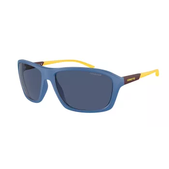 ARNETTE AN4329-290280 Herren Rechteckige Polarisierte Sonnenbrille Matt Schwarz/Grau 63mm