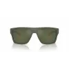 ARNETTE AN4330-28546R Herren Polarized Sonnenbrille, Matt Schwarz, Graue Gläser, 63 mm