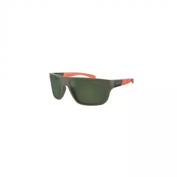 ARNETTE AN4330-28546R Herren Polarized Sonnenbrille, Matt Schwarz, Graue Gläser, 63 mm