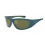 ARNETTE AN4331-29266R Herren-Rechteck-Sonnenbrille - Matt schwarzer Rahmen, dunkelgraue verspiegelte rote Gläser