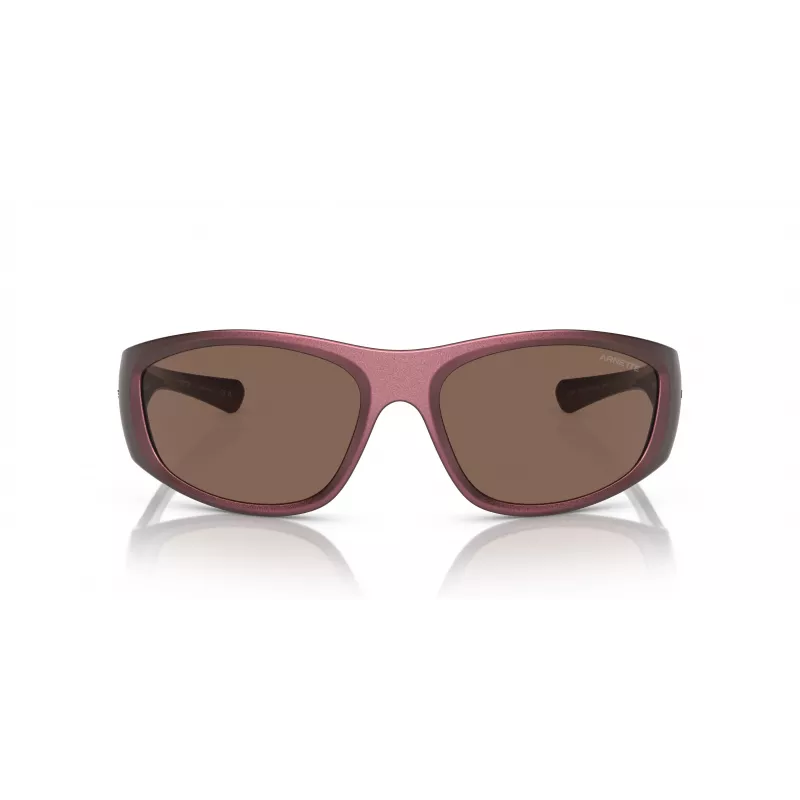 ARNETTE AN4331-292773 Herren Rechteckige Sonnenbrille Matt Schwarz Dunkelgrau 64mm