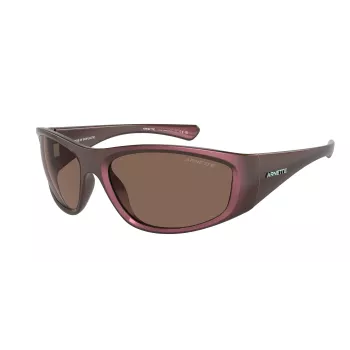 ARNETTE AN4331-292773 Herren Rechteckige Sonnenbrille Matt Schwarz Dunkelgrau 64mm