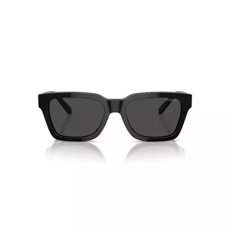 ARNETTE AN4334-121487 Herren-Sonnenbrille, Matt-Schwarzer Rahmen, Graue Gläser, 64 mm
