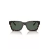 ARNETTE AN4334-122271 Herren Rechteck-Sonnenbrille Matt-Schwarzer Rahmen Dunkelgrau Spiegel-Silber Gläser 64/18/130 mm
