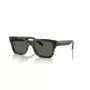 ARNETTE AN4334-122271 Herren Rechteck-Sonnenbrille Matt-Schwarzer Rahmen Dunkelgrau Spiegel-Silber Gläser 64/18/130 mm