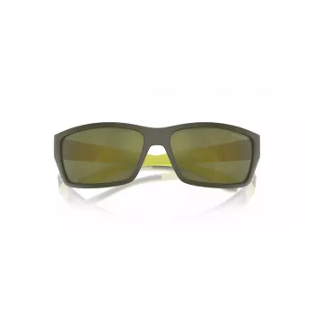 ARNETTE AN4336-28546R Herren-Sonnenbrille, matt schwarz, mit dunkelgrauen Polycarbonat-Gläsern