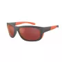 ARNETTE AN4337-28706Q Herren Rechteck-Sonnenbrille Matt Schwarz Grau Verspiegelt 63mm