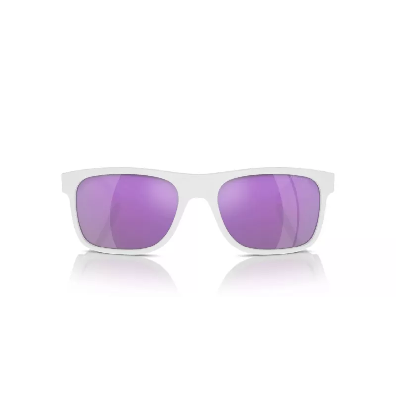 ARNETTE AN4341-27794V Unisex Rechteckige Sonnenbrille, Matt Schwarzer Rahmen, Dunkelgraue Gläser, 56/18/140 mm