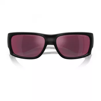 Arnette AN4345-29006Q Herren Rechteck-Sonnenbrille Matt Schwarz Dunkelgrau 62mm