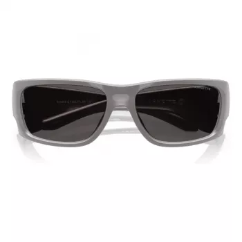 ARNETTE AN4345-296187 Herren Rechteckige Sonnenbrille Matt Schwarz Grau 62mm