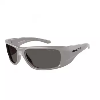 ARNETTE AN4345-296187 Herren Rechteckige Sonnenbrille Matt Schwarz Grau 62mm