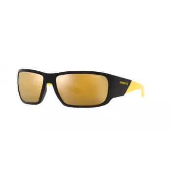 ARNETTE Herren Rechteck-Sonnenbrille AN429728085A6 64/16/125 mm Matt Schwarz