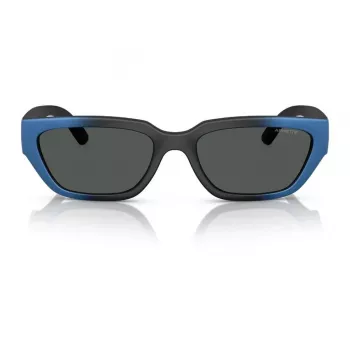 ARNETTE Herren-Sonnenbrille AN4350-297587 Matt Schwarz Dunkelgrau 55mm
