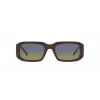 ARNETTE Unisex Sonnenbrille AN431812382W5 Matt Schwarz Dark Grey Mirror Silver 53mm