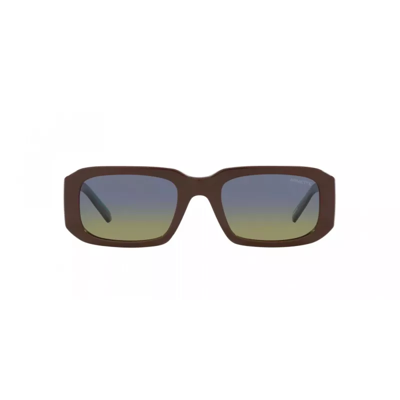 ARNETTE Unisex Sonnenbrille AN431812382W5 Matt Schwarz Dark Grey Mirror Silver 53mm