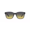 ARNETTE Unisex Sonnenbrille AN432027862Q5 - Rechteckiger, matter schwarzer Propionat-Rahmen mit polarisierten dunkelgrauen Polycarbonat-Gläsern - 55/19/145 mm